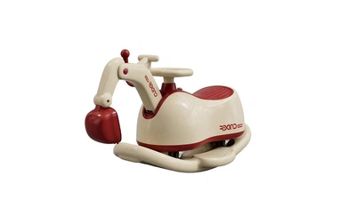 Каталка-толокар Beruty Excavator beige/red