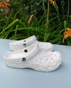 Надлегки Crocs Classic Geometric Clog white m13 48-49 арт.209563-100