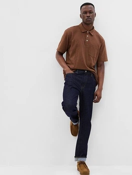 Джинси GAP Straight Jeans in GapFlex Color: Rinse Dark Blue W28 L30