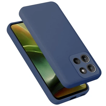 Чохол Fiji Full Soft Premium для Motorola G86 Power протиударний бампер з мікрофіброю Dark Blue