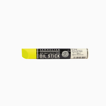 Краска Олійная в форме пастели Sennelier Oil Stick, 38 мл, S3, Неоновый желтый (Neon Yellow)