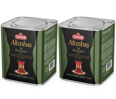 Турецкий чай с бергамотом Caykur Altınbaş Bergamot 100 г 2 шт
