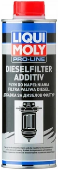Присадка в дизельне паливо LIQUI MOLY Pro-Line Dieselfilter Additiv 20458 для заправки паливного фільтра 500 мл (4100420204586)