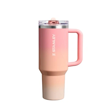 Кружка для напоїв 1,18л Stanley Quencher ProTour Flip Straw Pink Mesa Sunset 10-12486-470