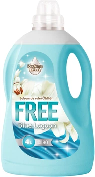 Кондиціонер-пом'якшувач для білизни Free Blue Lagoon 4 л (4820196012580)
