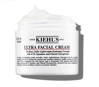 Увлажняющий крем со скваланом для всех типов кожи лица Kiehl’s Ultra Facial Cream 125 ml.