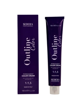 Крем-краска для волос OUTLINE COLOR SEDERA Professional 0.11 корректор серый 100 мл