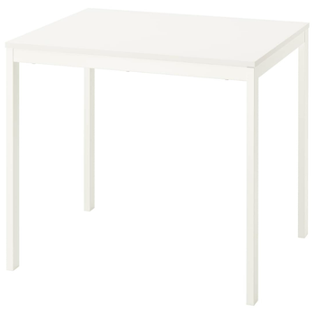 Стол кухонный раскладной белый, 84/120x74 см, IKEA VIHALS 905.690.97