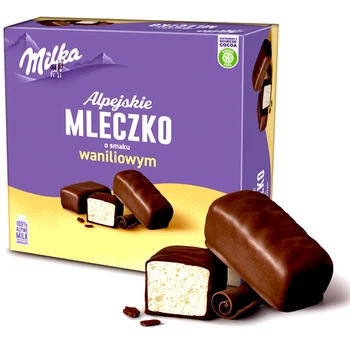 Цукерки Пташине молоко Milka Alpejskie Mleczko (ванільні) 330 г