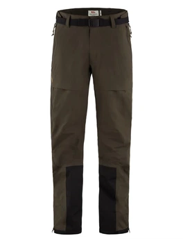Брюки FJALLRAVEN Keb Eco-Shell Trousers M Long Dark Olive S