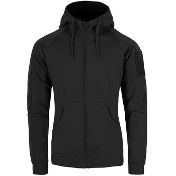 Кофта тактична Helikon-Tex худі на замку Tactical Hoodie Lite M Чорний (opt-M-T-8281)