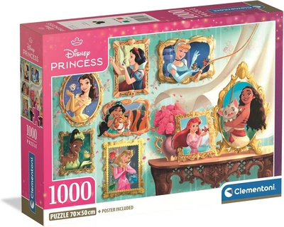 Пазл Clementoni Disney Princess Діснеївські принцеси 1000 шт. (37046)
