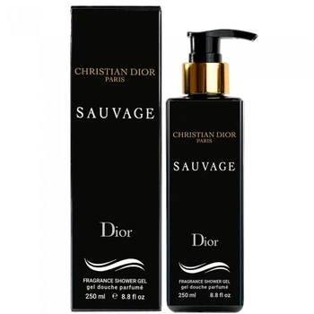 Парфумований гель для душу чоловічий No Brand (версія Dior Sauvage) 250 мл