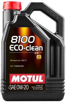 Моторна олива Motul 8100 Eco-clean SAE 0W20 5 л 108862 (3374650287362)