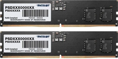 Оперативная память PATRIOT 16 GB (2x8GB) DDR5 5200 MHz Signature Line (PSD516G5200K)