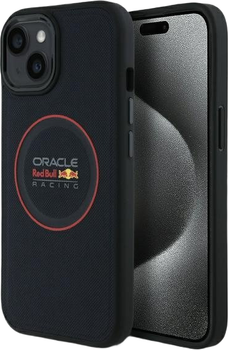 Панель Red Bull Red Ring MagSafe для Apple iPhone 15 Navy (RBHMP15S24PUILVR)