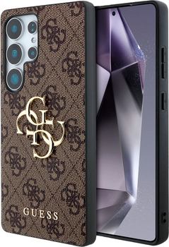 Etui Guess Big 4G Classic Logo do Samsung Galaxy S25 Ultra Brown (3666339441661)