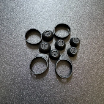 Силиконовые амбушюры для наушников Samsung Galaxy Buds FE черные 3 пары