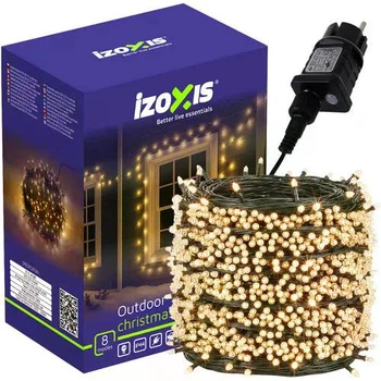 Вуличні ліхтарі 500LED 35m білі Izoxis 24898