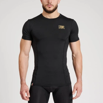 Рашгард із коротким рукавом Leone DNA Black S