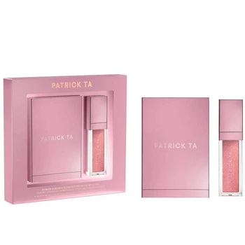Подарочный набор Patrick Ta Patrick's Glow Gloss - Ice Me Down (двухфазные румяна + блеск для губ)