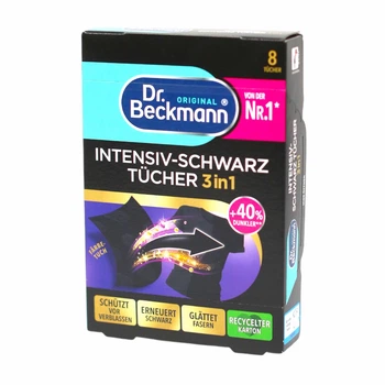 Серветки для прання чорного одягу Dr Beckmann 3в1 8 шт