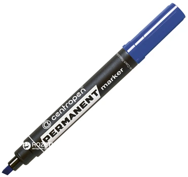Набір перманентних маркерів Centropen Синій 1-4.6 мм 10 шт (8595013615645)