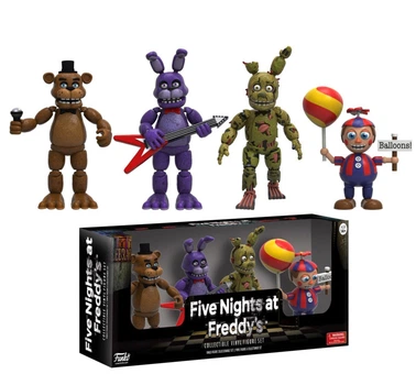 Набір фігурок Five Nights at Freddy's Фредді Бонні Спрінгтрап Балун Бій 4 персонажі для колекції іграшки для дітей (578369)