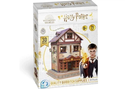 4D Puzz Пазл 3D Товари для Квідичу, Гаррі Поттер (Quality Quidditch Supplies Set 3D puzzle) (71 ел.) (4dpuz002)
