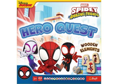 Настільна гра Trefl Квести для героїв. Дісней: Людина павук (Hero Quest. Disney: Spidey and his Amazing Friends) (02436)