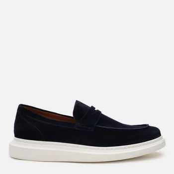 Чоловічі лофери Prime Shoes 469 Blue Velour 11-469-50212 44 29 см Сині (PS_2000000182124)