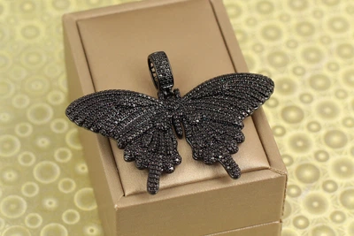 Кулон Xuping Jewelry большая бабочка 3,5 см черный