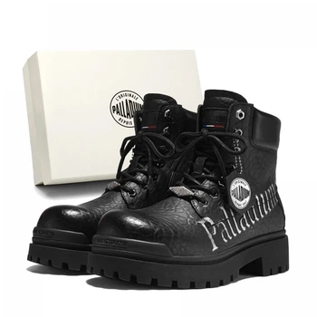 Ботинки чоловічі Palladium Martin Boots Reptile V8 Black 39 Чорний 79718-001-M