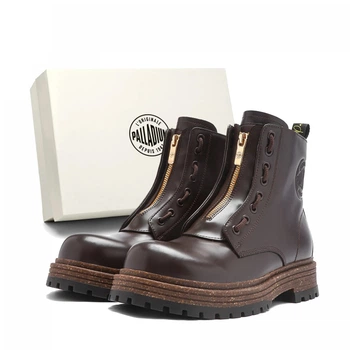 Чоловічі черевики Palladium Merard Boots Metal Zipper V3 Burgundy 44 Вишневий 79613-001-M