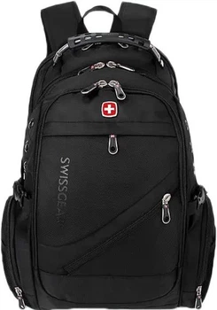 Рюкзак с отделением для ноутбука и ортопедической спинкой 32 л SwissGear 8810 46 х 31 х 22 см водонепроницаемый, черный