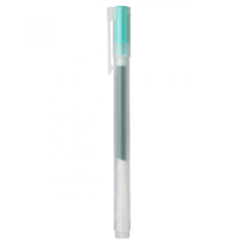 Ручка MUJI гелевая зеленая 0,5 мм GEL-Ink (4550002796853)