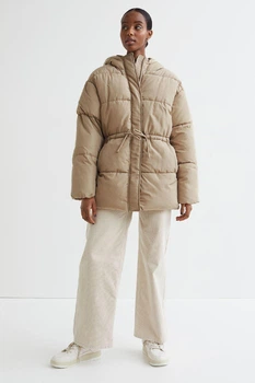 Куртка демісезонна жіноча H&M 200580-4 S(165/88) бежевий (2000004650834)