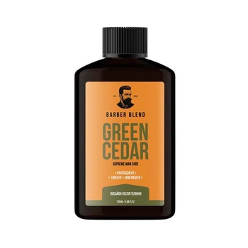 Освіжальний лосьйон після гоління Barber Blend Green Cedar 120 мл (4823109703490)