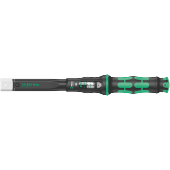 Динамометрический ключ для сменных насадок 9х12мм Wera Click-Torque X 3 410мм 20-100 Нм (05075653001)