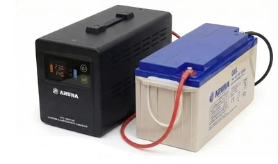 Комплект резервного питания для котла Aruna (UPS 500TOR и аккумулятор гелевый GEL100-12)