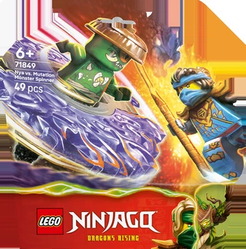 Конструктор LEGO Ninjago Ния против спинера монстра-мутанта 49 деталей (71849)