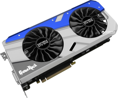 Відеокарта GeForce GTX 1070 8GB Palit GameRock (NE51070T15P2-1041G) Б/В