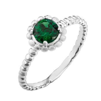 Каблучка срібна з фіанітом Silver Style 19 р. (10304.50 sku:2300102494331)