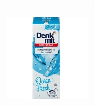 Освежитель воздуха мини-спрей Denkmit Ocean Fresh, сменный блок, 25 мл.