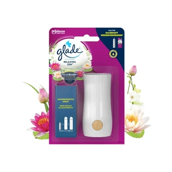 Освежитель воздуха микроспрей Glade Fresh Relaxing Zen стартовый набор, 10 мл
