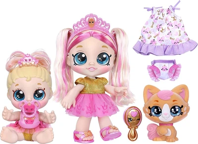 Ігровий набір Kindi Kids Scented Sisters Pawsome Royal Family Королівська Сімя Кінді Кідс (50216)