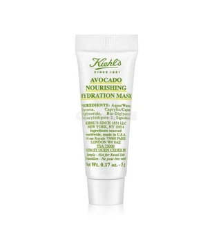 Маска з авокадо для зволоження та живлення шкіри обличчя Kiehl's Avocado Nourishing Hydration Mask .