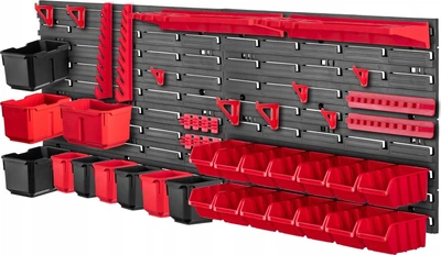 Інструментальна дошка Kadax K7714 стінка для майстерні 116 x 39 см 46 елементів (5903699468661)