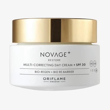 Омолаживающий дневной крем SPF 30 Novage+ Restore от Oriflame