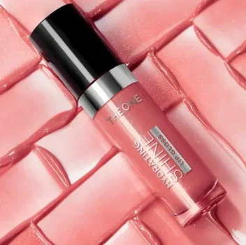 Зволожуючий блиск для губ THE ONE Hydrating Shine «Shimmering Coral» (Артикул: 46397)
